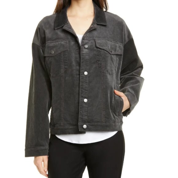 Eileen Fisher Jackets & Blazers - Eileen Fisher Corduroy Jacket women's size large